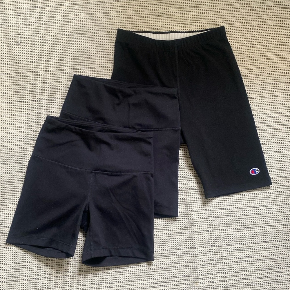 3 bike shorts bundle